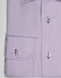 Patrick Hellmann Collection Purple Shirt 100% Cotton thumbnail 2